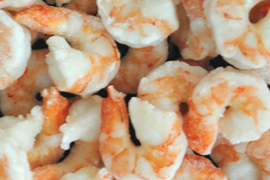Black Tiger Cooked Peeled Deveined Tail Off I.Q.F Shrimps